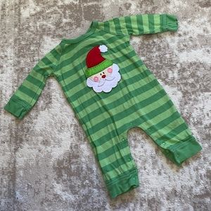 Mudpie Santa one piece